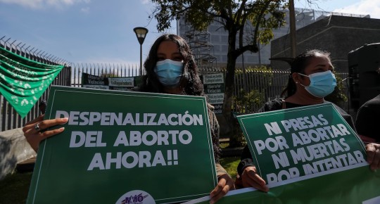La Asamblea Nacional aprobó el aborto en casos de violación / Foto: EFE