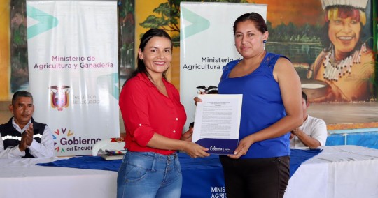 Los productores recibieron capacitación en 10 módulos acerca de tecnologías, comercialización, agro sustentabilidad, entre otros / Foto: cortesía ministerio de Agricultura