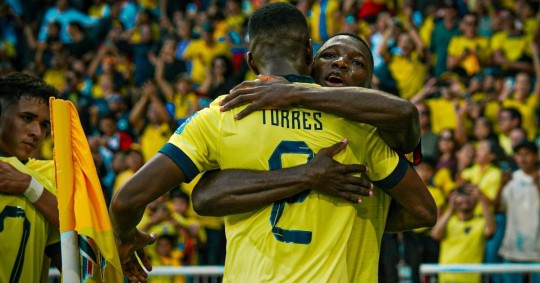 Ecuador acabó la segunda jornada de las eliminatorias sudamericanas con 0 puntos, mientras que Uruguay se quedó con las 3 unidades conseguidas gracias a su triunfo sobre Chile por 3-1 en la primera fecha, con un juego compacto y versátil que no pudo replicar en la altura de Quito/ Foto: cortesía