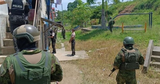 Noticias del Ecuador Medios Nacionales - 17 de Abril de 2023 / Foto: cortesía Fuerzas Armadas 
