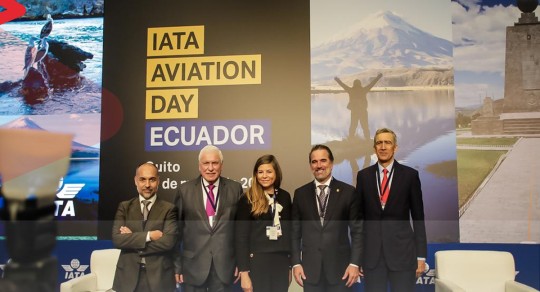 La aviación internacional pone los ojos en Ecuador / Foto: cortesía ministerio de Obras
