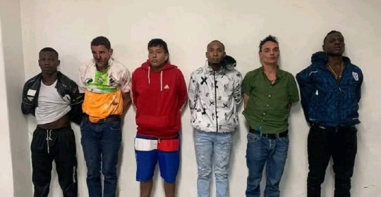 El magistrado optó por el encarcelamiento de los seis hombres con base en los elementos de convicción presentados por la Fiscalía / Foto: cortesía 