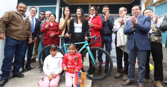 Miryam Núñez, campeona nacional, recibió una vivienda / Foto: Cortesía Sebastián Palacios