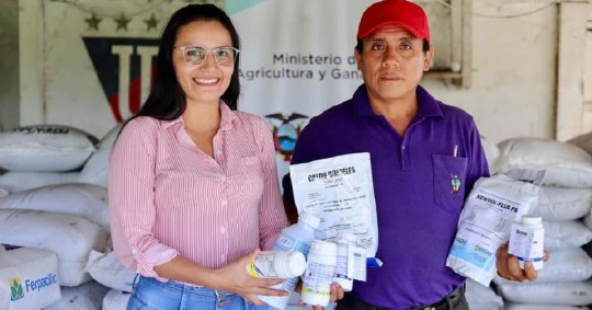 Contienen bioestimulantes, fertilizantes, zinc, fungicidas, insecticidas y herbicidas/ Foto: cortesía MAG