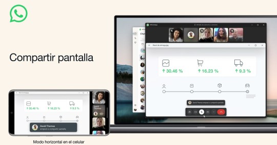 Los usuarios también pueden disfrutar de las videollamadas en modo horizontal para obtener una experiencia de visualización/ Foto: cortesía EFE