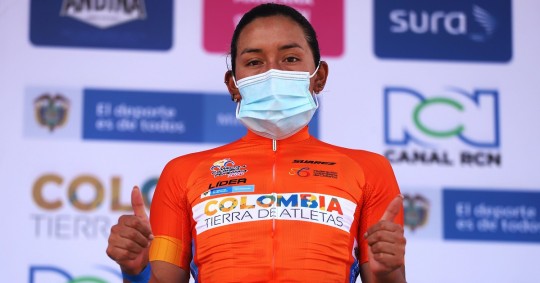 Miryam Núñez conquistó la Vuelta a Colombia / Foto: EFE