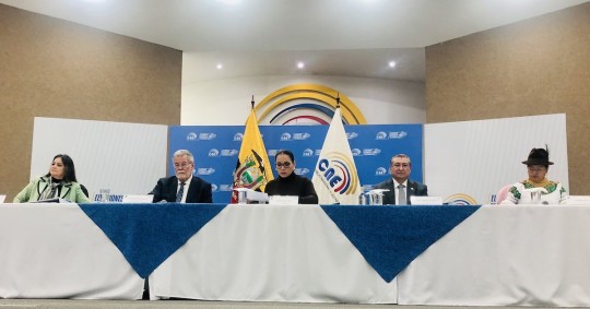 El CNE informó también de que se ha encargado la dirección de la institución electoral en Guayas a Wilson Hinojosa / Foto: cortesía CNE