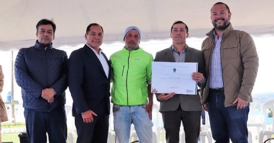 Se reconoció los esfuerzos y resultados obtenidos por sus 3.000 habitantes/ Foto: cortesía José Dávalos