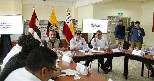 El mandatario también anticipó que se destinarán 11,3 millones de dólares a obras de limpieza de los cauces desde se originó la inundación / Foto: cortesía Presidencia