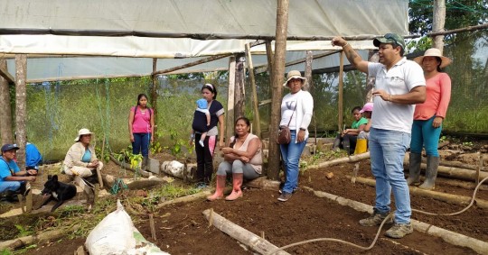 La iniciativa se hizo posible a través del proyecto implementado por la Unidad de Gestión de Desarrollo Rural de la Dirección Distrital de Napo / Foto: cortesía ministerio de Agricultura