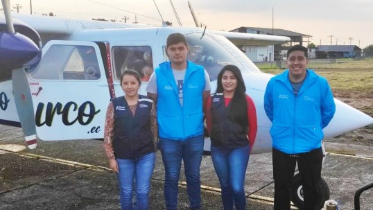 En Charapacocha se activó brigada médica ante casos febriles/ Foto: Cortesía Ministerio de Salud