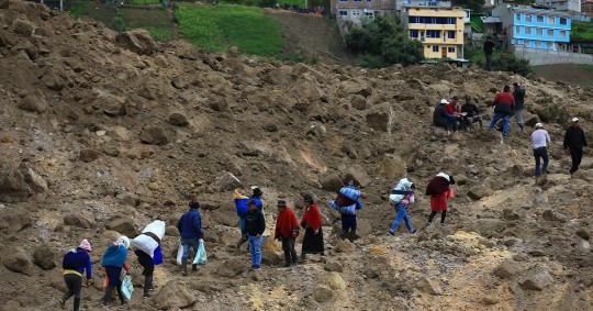 De los más de mil damnificados por el desastre, todavía hay 28 que están acogidos en uno de los cuatro albergues temporales / Foto: EFE