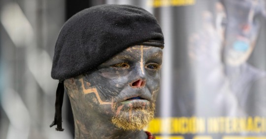 El "Black Alien" aseguró en una entrevista que el avance de lo que él denomina su "proyecto artístico", iniciado hace unos 8 años / Foto EFE