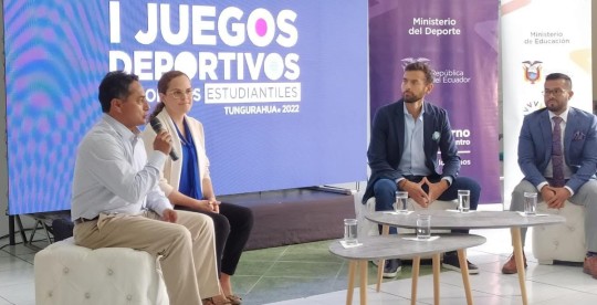 Las disciplinas que formarán parte de este evento estudiantil son: taekwondo, fútbol sala, baloncesto, natación y atletismo / Foto: cortesía mininsterio de Deportes