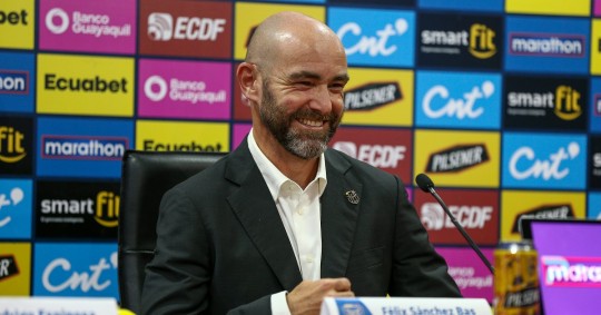 Sánchez, de 47 años, debutará tras once días de haber asumido la dirección técnica de la selección/ Foto: Cortesía EFE