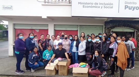 El objetivo de esta campaña es disminuir el número de personas en situación de trabajo infantil y mendicidad / Foto: cortesía MIES