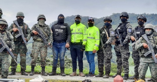 Operativos en la frontera norte encienden alertas / Cortesía del Ejército Ecuatoriano