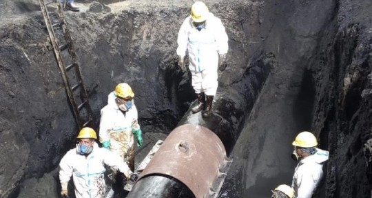 Las inmediatas acciones de la empresa estatal impidieron afectación en el abastecimiento de productos y en las exportaciones / Foto cortesía Petroecuador