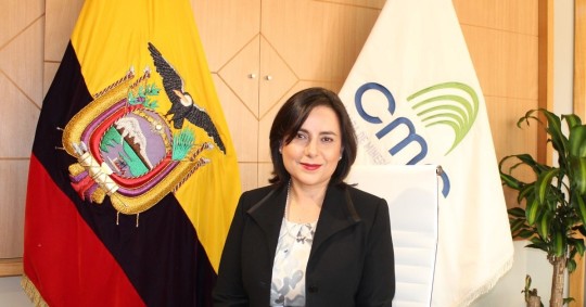 María Eulalia Silva, presidenta de la Cámara de Minería del Ecuador, conversó con El Oriente sobre el referendo que tendrá lugar el 20 de agosto, donde se decidirá el futuro de la minería en el Chocó Andino/ Foto: cortesía Cámara de Minería de Ecuador