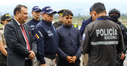 Cáceres no habló de cómplices ni encubridores en este caso que se volvió emblemático de la violencia contra las mujeres / Foto: cortesía ministerio del Interior 