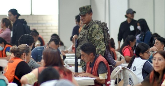 La jornada de simulacro se desarrolló de forma simultánea en las delegaciones electorales de las 24 provincias del país / Foto: cortesía CNE