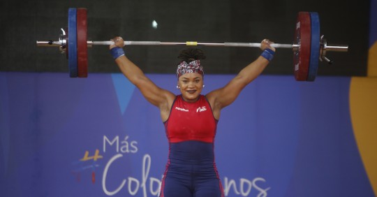 Neisi Dajomes: "Mi oro en Tokio quedó en 2021, la batalla vuelve a empezar" / Foto: EFE