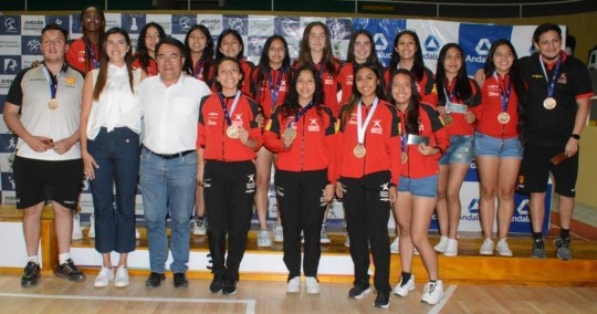 Pichincha se quedó con el título de los XI Juegos Nacionales Prejuveniles. Sumó 7.452 puntos / Foto: cortesía minsterio de Deportes 