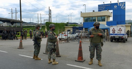 El nuevo enfrentamiento en la Penitenciaría se dio en un momento en que rige en Guayas un estado de excepción y un toque de queda / Foto: EFE