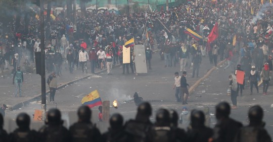 Se cumple primer aniversario de los violentos disturbios / Foto: EFE