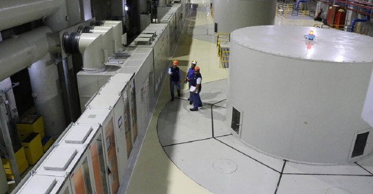 Un equipo de técnicos de Harbin Electric International arribó al Ecuador/ Foto: cortesía Celec