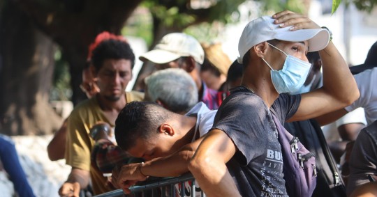 Los permisos otorgados fueron a migrantes provenientes de Haití, Chile, Venezuela, Brasil, Ecuador, Honduras, Colombia, Cuba, Nicaragua, República Dominicana, El Salvador, Perú o Bolivia  / Foto: EFE