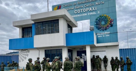 La prisión de Latacunga alberga actualmente unos 3.900 reclusos / Foto: cortesía El Telégrafo 