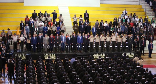 La incorporación de los nuevos aspirantes se da en momentos en que se repiten en el país distintos hechos de violencia