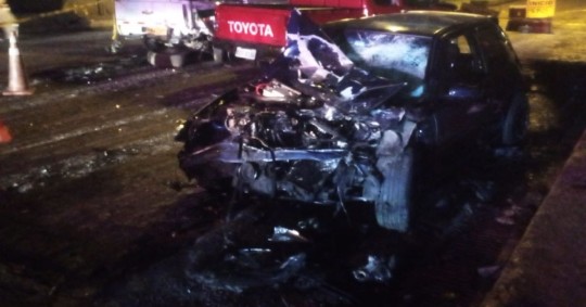 Al menos 4 personas fallecieron y 6 resultaron heridas en 3 accidentes en el centro del país / Foto: Cortesía