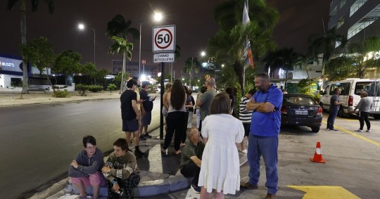 El sismo se sintió con intensidad fuerte en otras ciudades ecuatorianas cercanas como la portuaria Guayaquil/ Foto: cortesía EFE