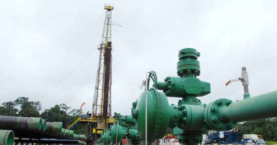 La caída de la producción en el Bloque 61 fue de 9.752 barriles de crudo, al pasar de los 61.065 del domingo a los 51.313 de este lunes / Foto: cortesía Petroecuador 