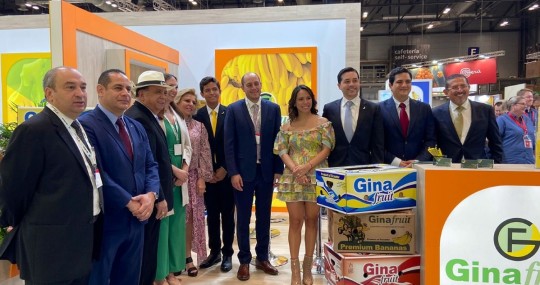El evento cuenta con la mayor presencia del sector frutícola ecuatoriano, con más de 50 empresas participantes / Foto: cortesía ministerio de Producción