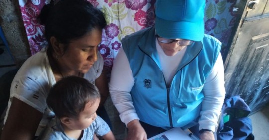781 familias reciben el Bono Infancia Futuro en Orellana / Foto: cortesía MIES