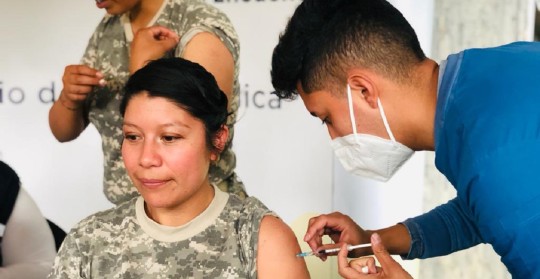 El programa central de este plan de vacunación fronterizo se desarrolló en la localidad de Ipiales, en el sur de Colombia / Foto: cortesía ministerio de Salud