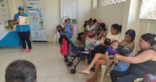  La entidad se sumó a la iniciativa de Redni que trabaja en proyectos de prevención y erradicación de la desnutrición crónica infantil en el país / Foto: cortesía REDNI