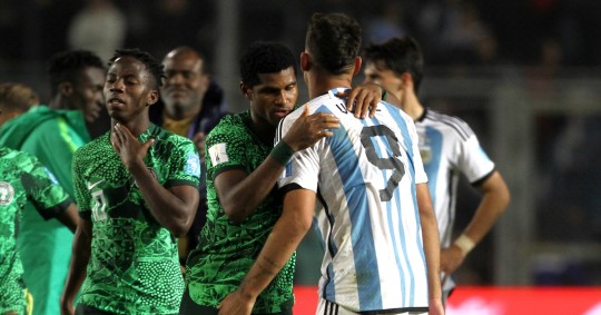 Argentina, que estaba invicta en el torneo, dijo adiós este miércoles al Mundial Sub-20 que organiza tras perder por 0-2 con Nigeria / Foto: EFE