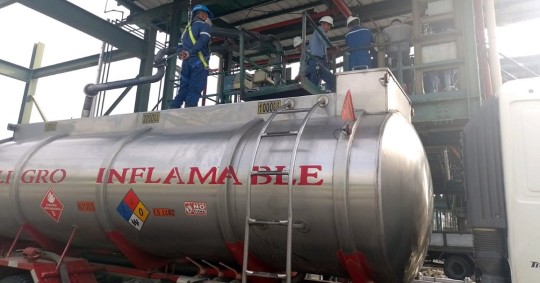 El plan piloto para vender la nueva gasolina Eco Plus de 89 octanos inicia hoy / Foto: cortesía Petroecuador 