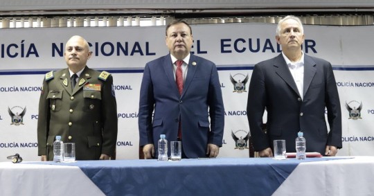 El documento fue suscrito por el ministro del Interior, Juan Zapata, y el representante de la organización estadounidense, Carlos Maza/ Foto: cortesía Ministerio del Interior