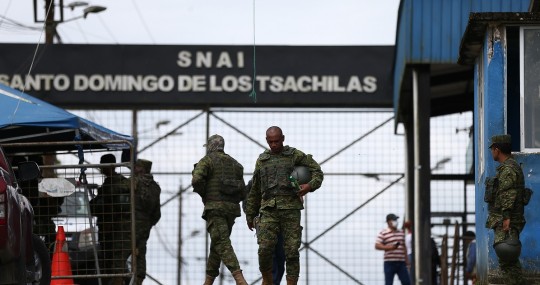 Con las 15 víctimas mortales de la reyerta ocurrida el lunes en la cárcel de Latacunga el saldo anual se eleva a 105 / Foto: EFE