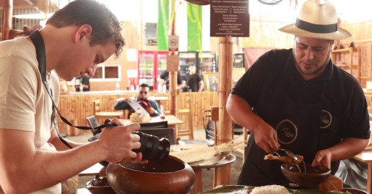 Durante una semana, los viajeros pudieron conocer in situ de las delicias que ofrece Ecuador, con componente cultural, de tradición e innovación / Foto: cortesía ministerio de Turismo 