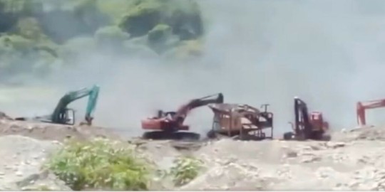 Perú actuó contra minería ilegal en su territorio, según militares ecuatoriano / Foto: 