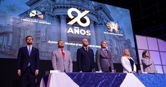 La entidad bancaria celebró 96 años de vida institucional/ Foto: cortesía Presidencia