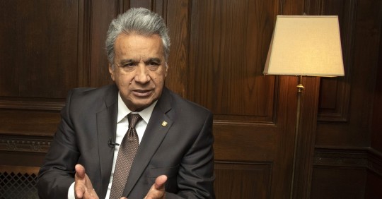 Moreno anuncia Ecuador recibirá 7.150 millones dólares en próximos tres meses / Foto: EFE