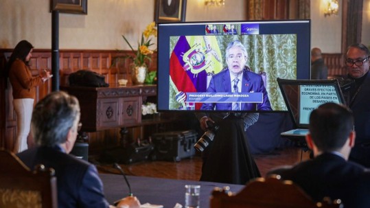 "El crecimiento de crimen organizado transnacional ha dado paso a la contaminación de actores políticos y sociales, así como de una parte del sistema judicial" / Foto: cortesía Presidencia de la República 