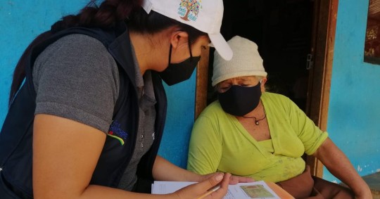 1.548 adultos mayores vuelven a recibir atención en Zamora / Foto: cortesía MIES